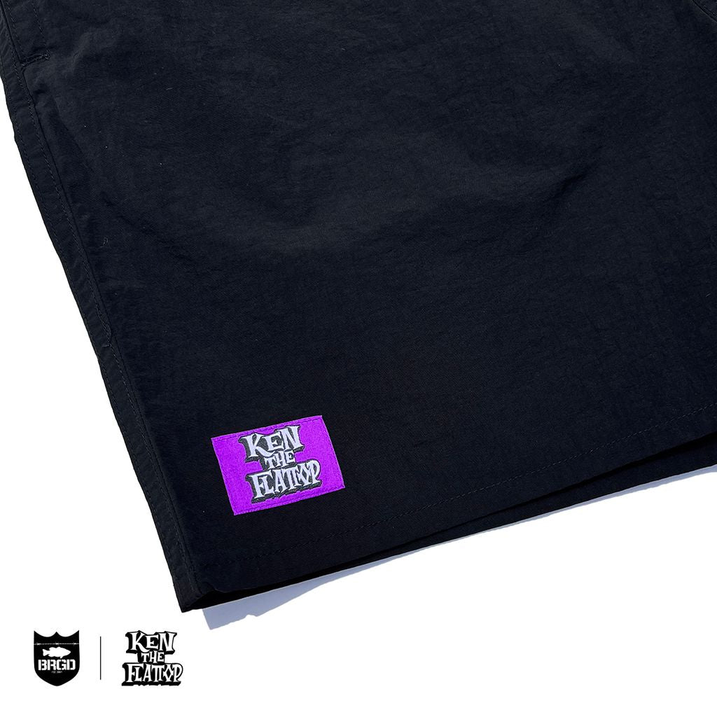KTF x Bass Brigade Embroidery Nylon Shorts
