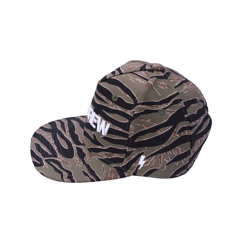 Bass Brigade Shield Crew Snapback Hat