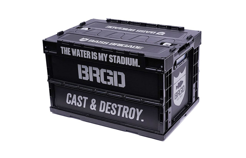 Bass Brigade Folding Container 50L Black/Charcoal