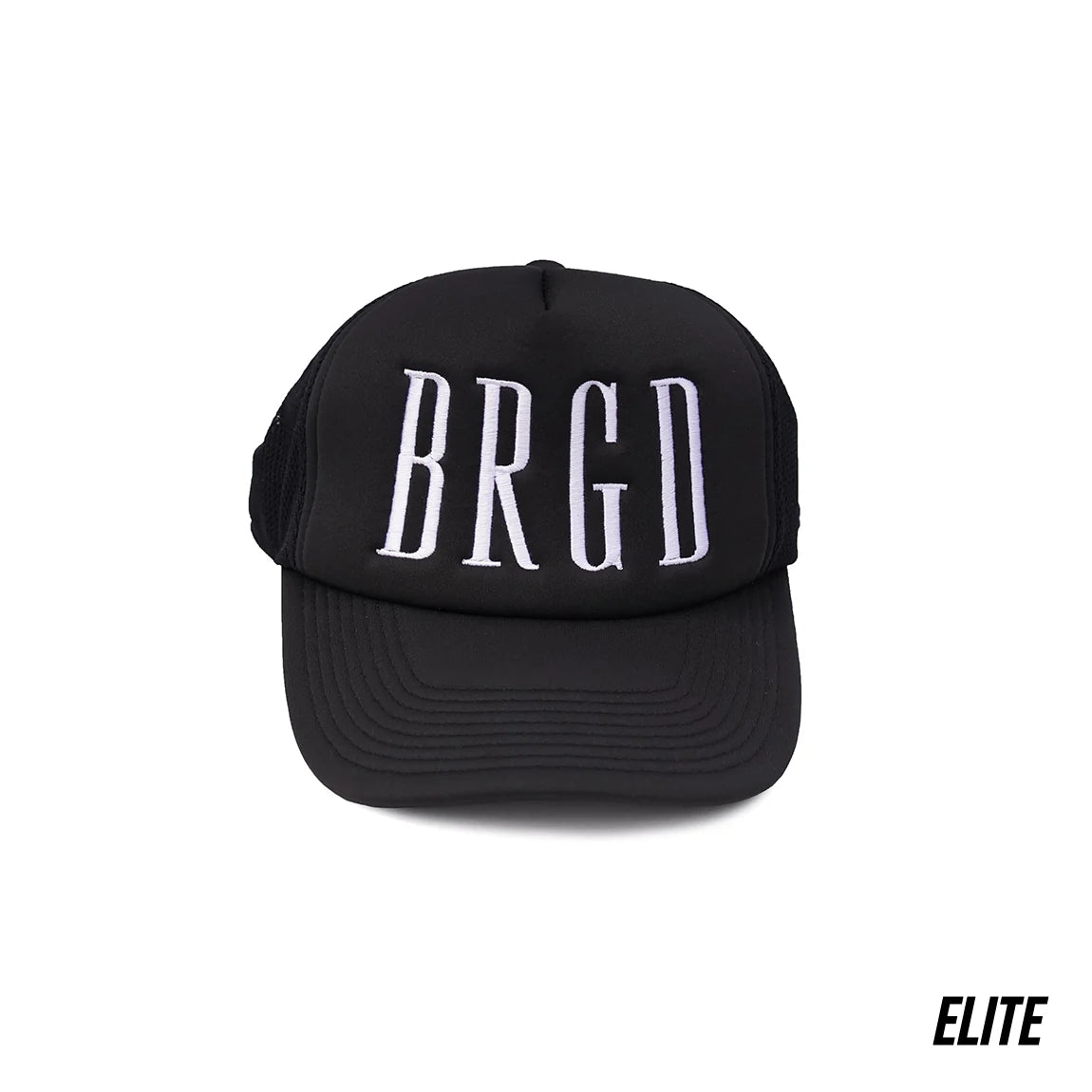 Bass Brigade BRGD Elite Trucker Hat - Black