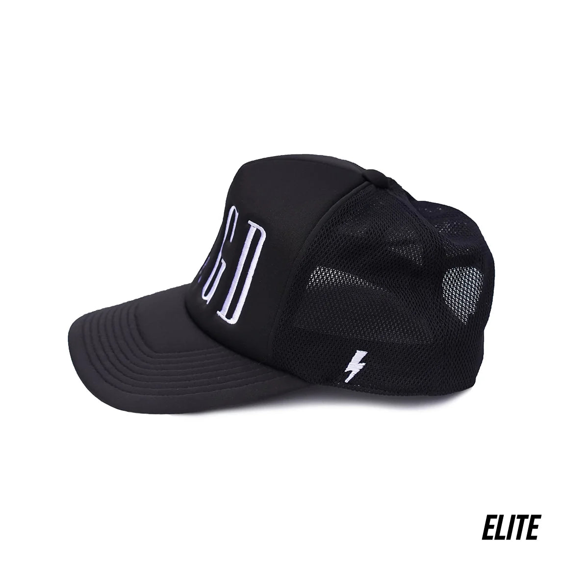 Bass Brigade BRGD Elite Trucker Hat - Black