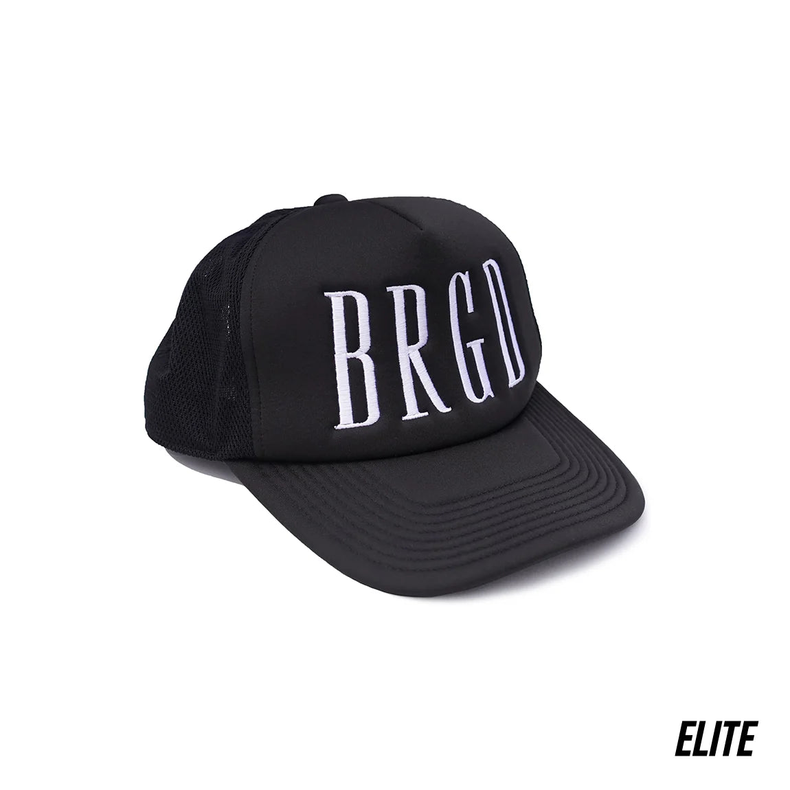 Bass Brigade BRGD Elite Trucker Hat - Black