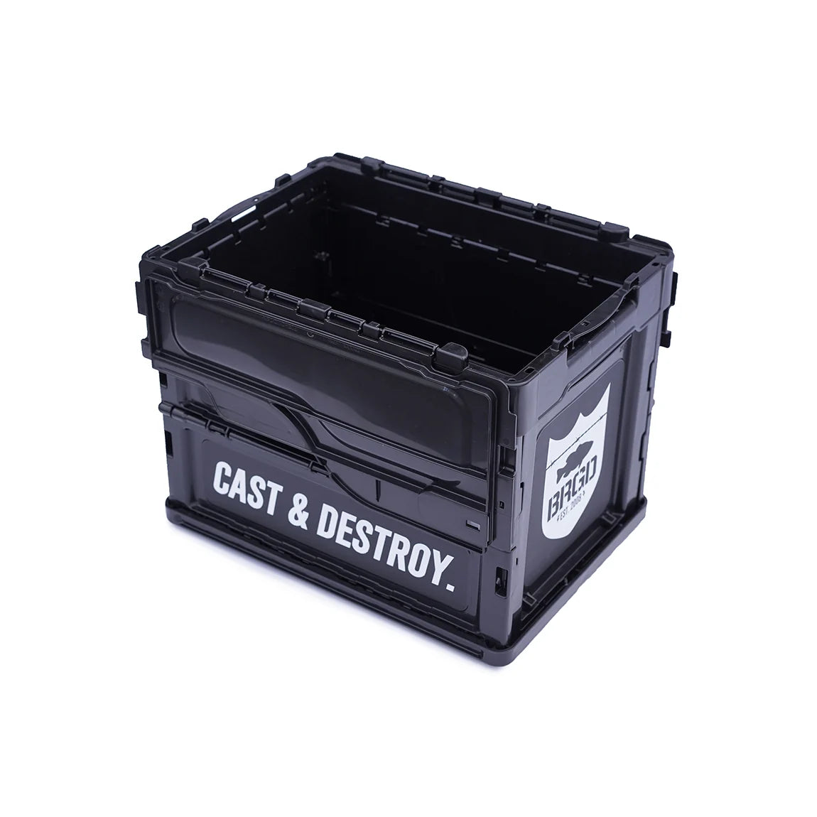 Bass Brigade Folding Mini Container 20L - Black/White