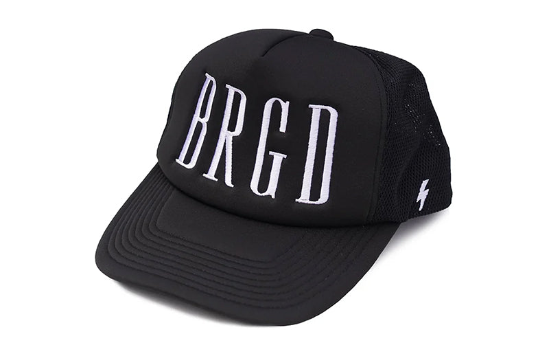 Bass Brigade BRGD Elite Trucker Hat - Black