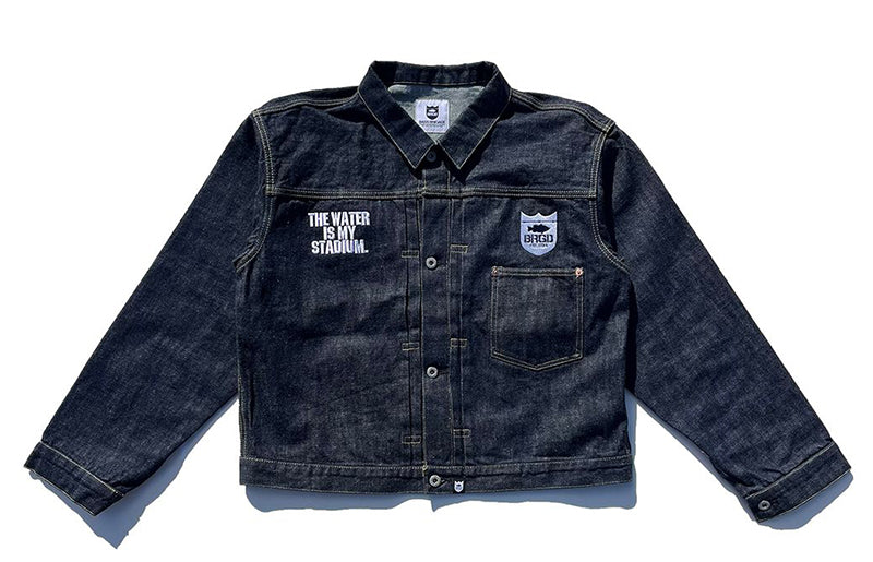 Bass Brigade BRGD Selvedge Denim Jacket WW II Model Indigo