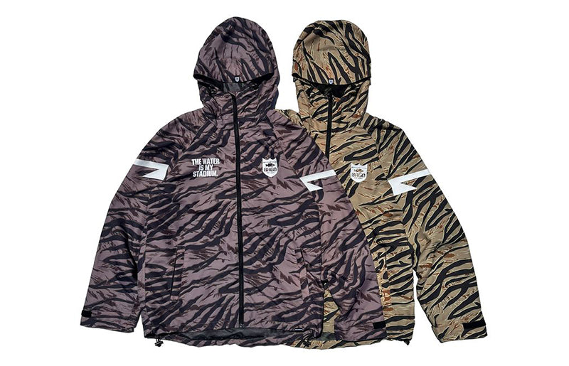 Bass Brigade BRGD Tiger Stripe Camo Mountain Jacket