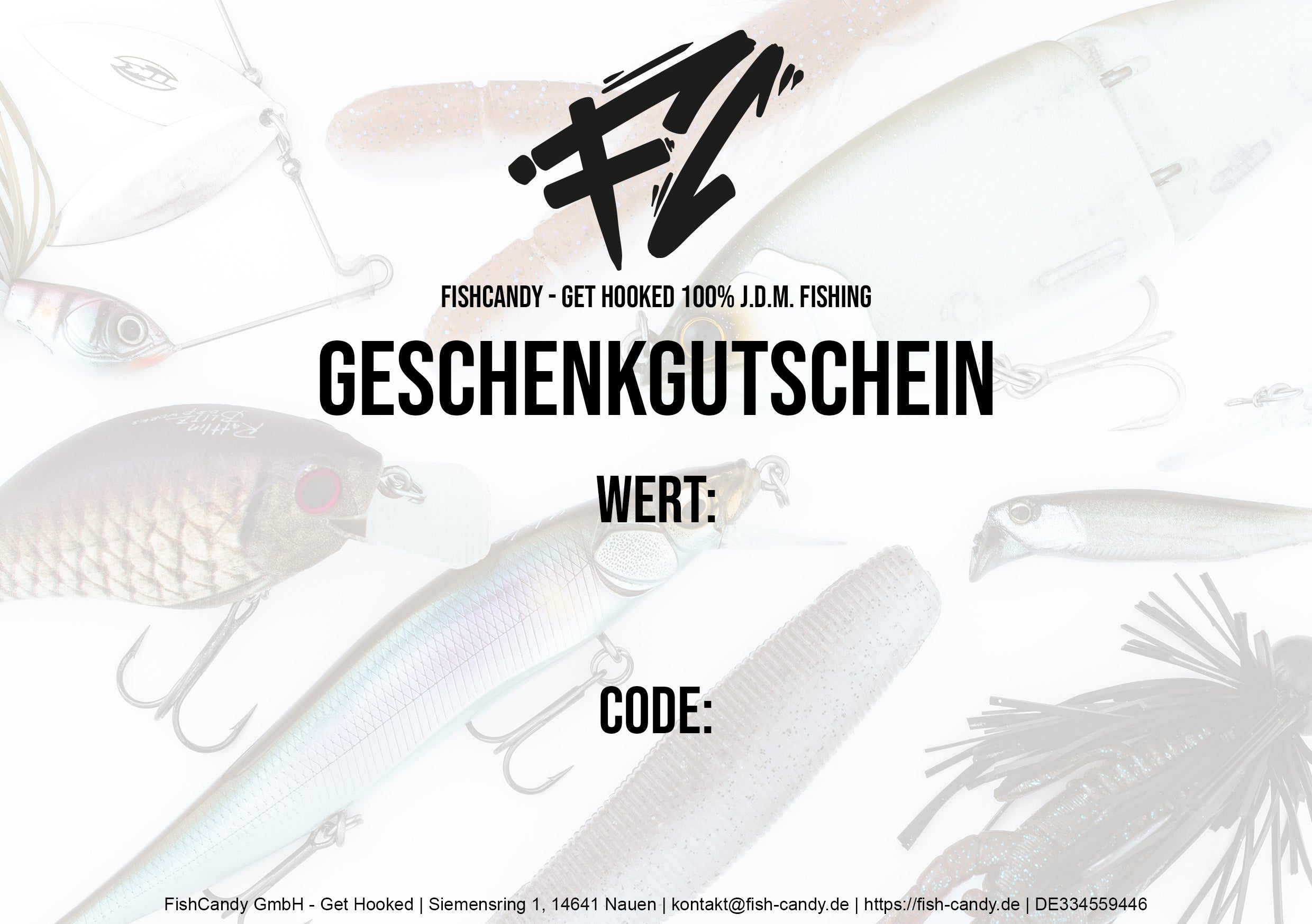 Carte-cadeau FishCandy