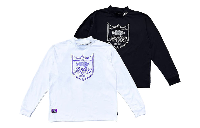 KTF x Bass Brigade Mock Neck Elite Dry L/S Tee
