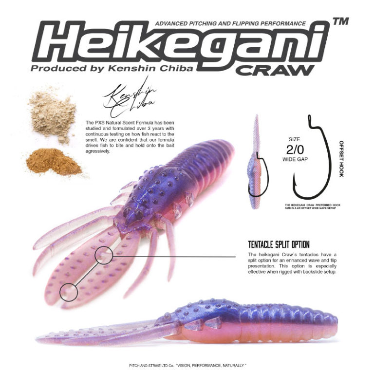 PxS Heikegani Craw 3"