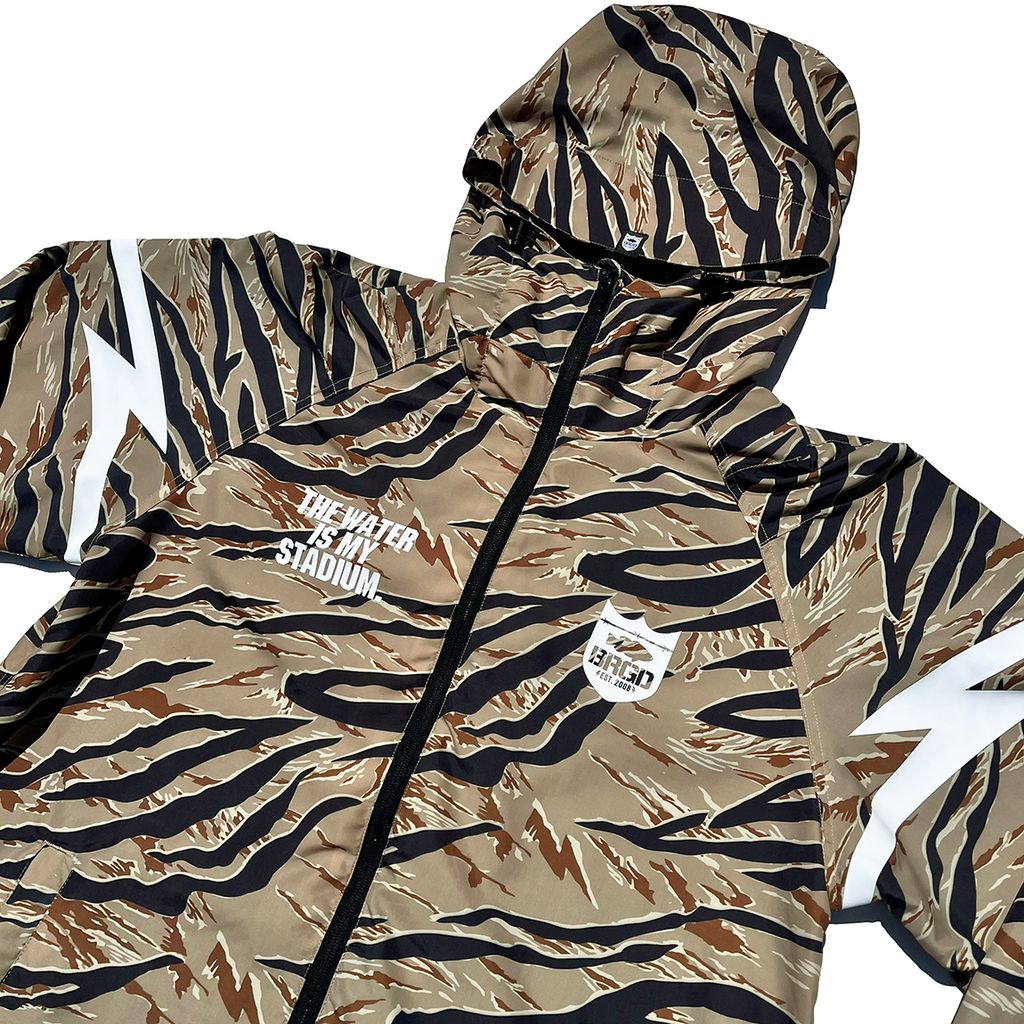 Bass Brigade BRGD Tiger Stripe Camo Mountain Jacket
