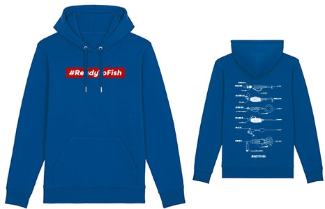 Sweat à capuche FishCandy « ReadyToFish » v2
