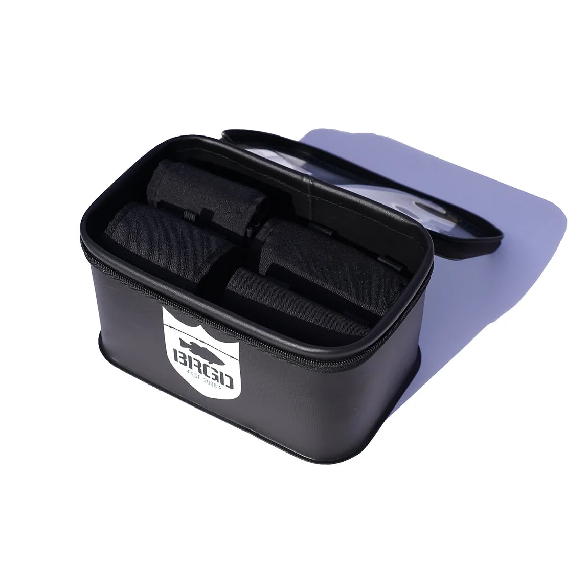 Bass Brigade Shield Logo Tackle Case Black