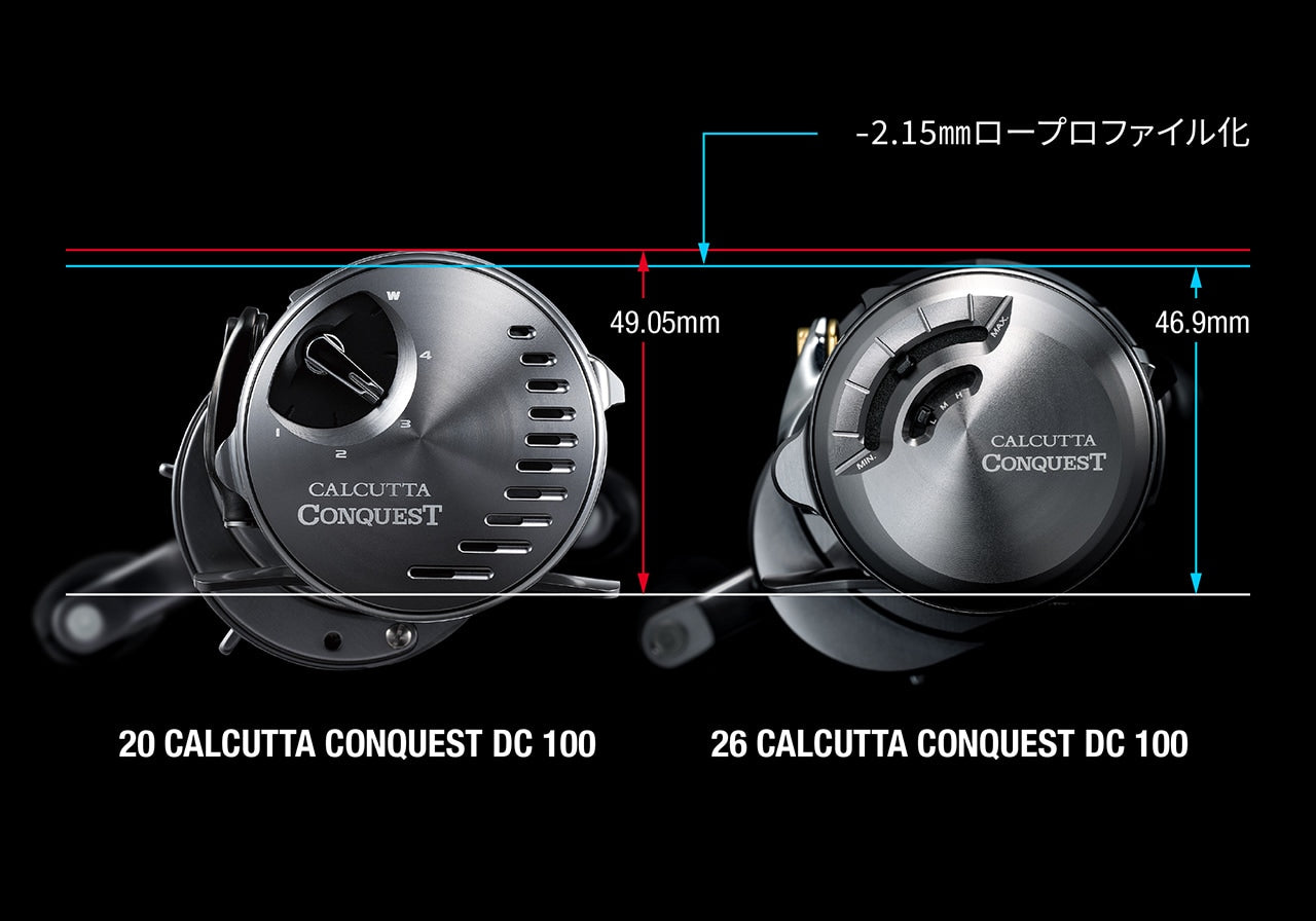 Shimano '26 Calcutta Conquest DC 100 (right)