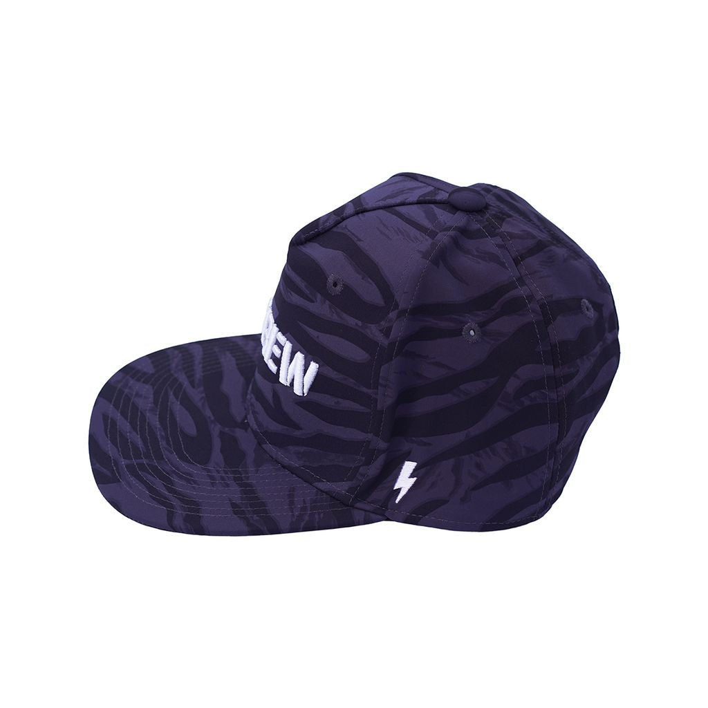 Bass Brigade Shield Crew Snapback Hat