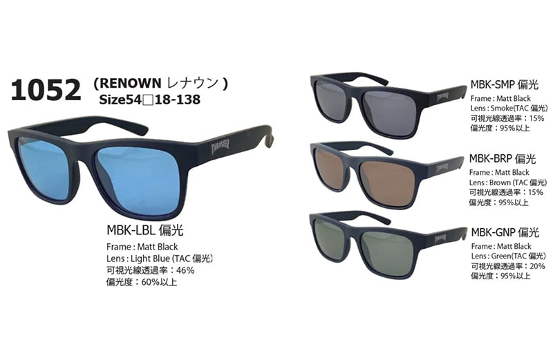Thrasher x Glassart Renown Sunglasses