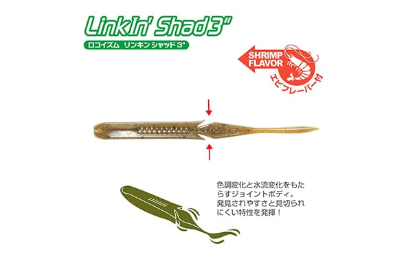 Tiemco Linkin Shad 3"