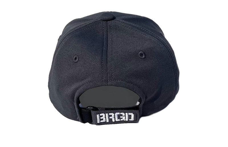 Bass Brigade Elite Weatherproof Snapback Hat Black