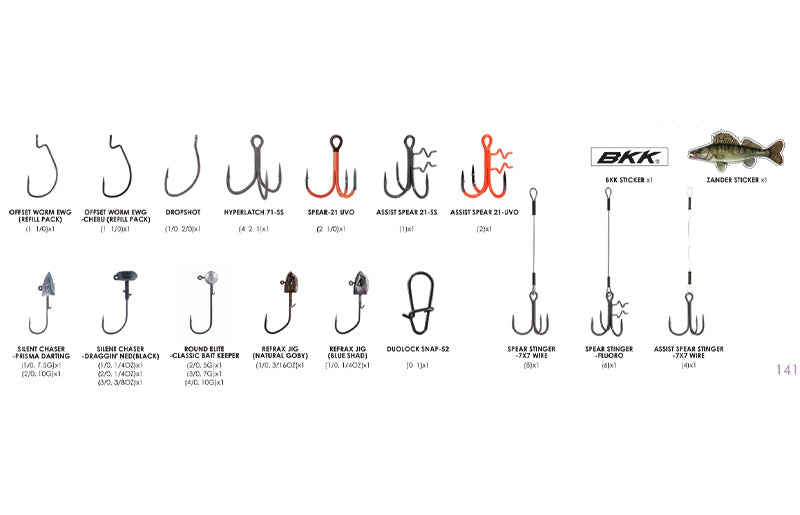 BKK Armorpoint OCD Kit Predator Zander