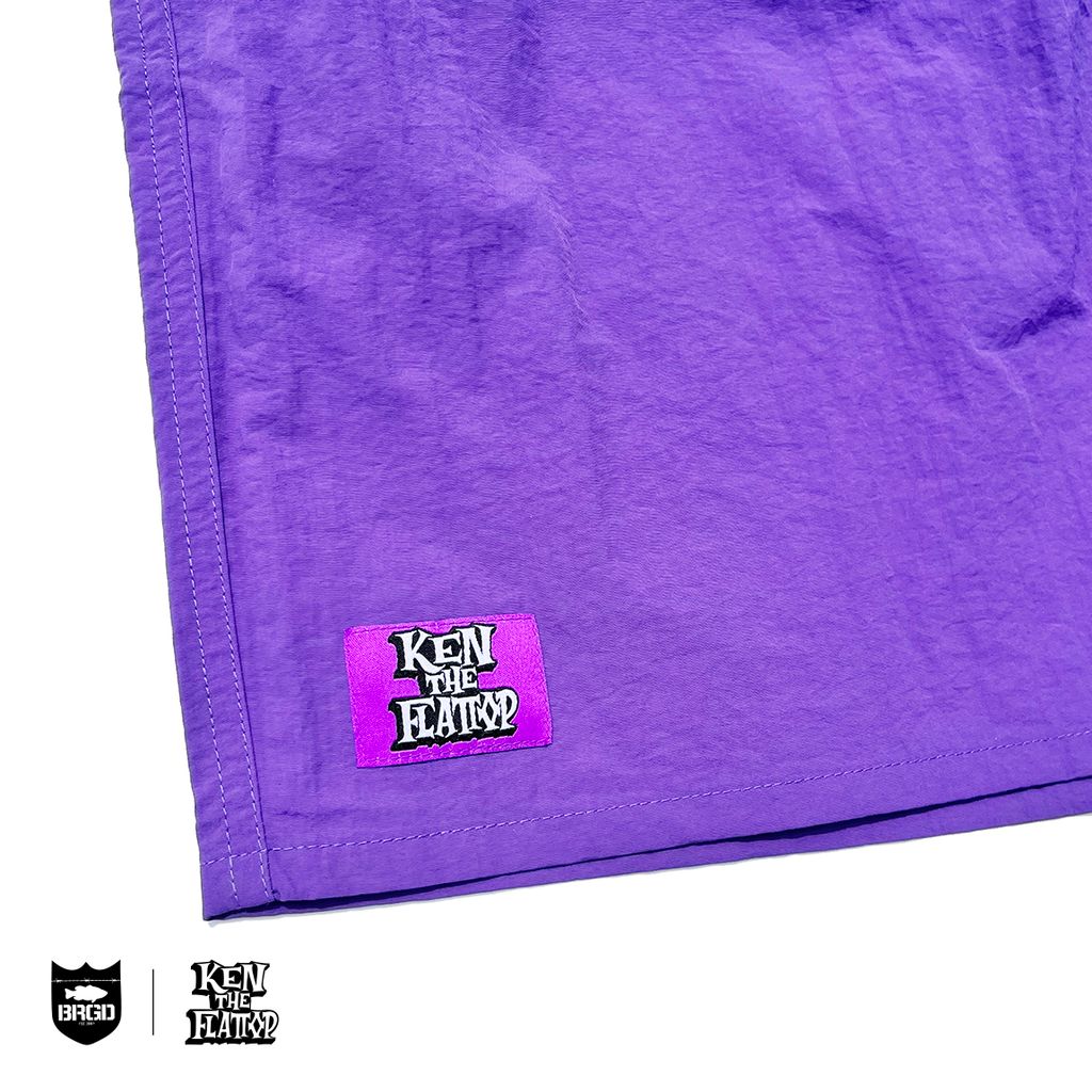 KTF x Bass Brigade Embroidery Nylon Shorts