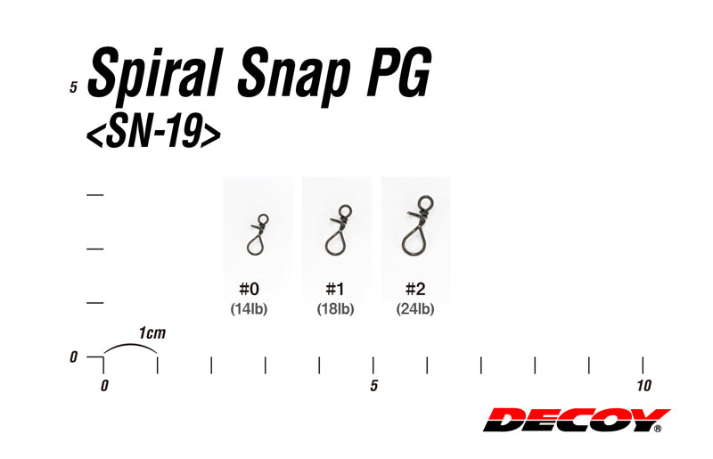 Decoy Spiral Snap PG SN-19