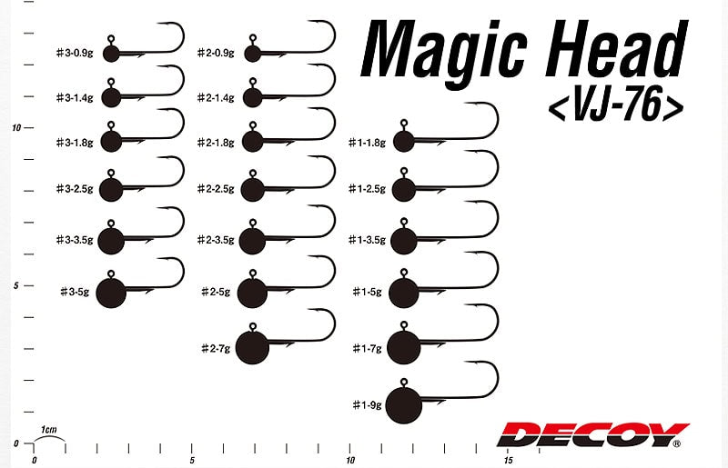 Tête magique de leurre VJ-76