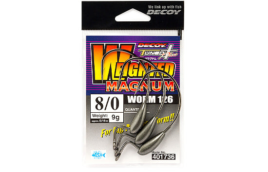 Decoy Weighted Magnum Worm 126