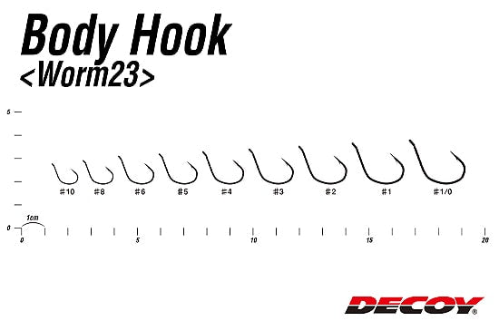 Leurre Worm23 Corps Hameçon
