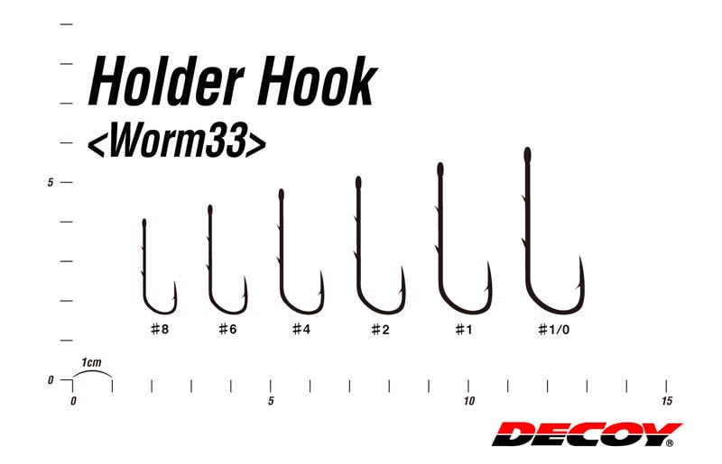 Crochet de support pour leurre -33