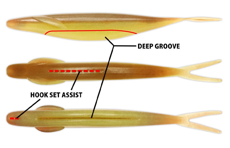 Deps Sakamata Shad 5"