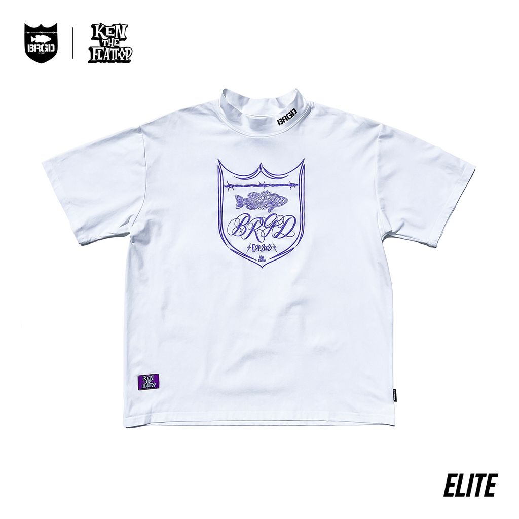 KTF x Bass Brigade Mock Neck Elite Dry Tee