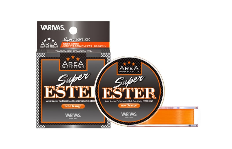 Varivas Super Trout Area Super Ester Neo Orange
