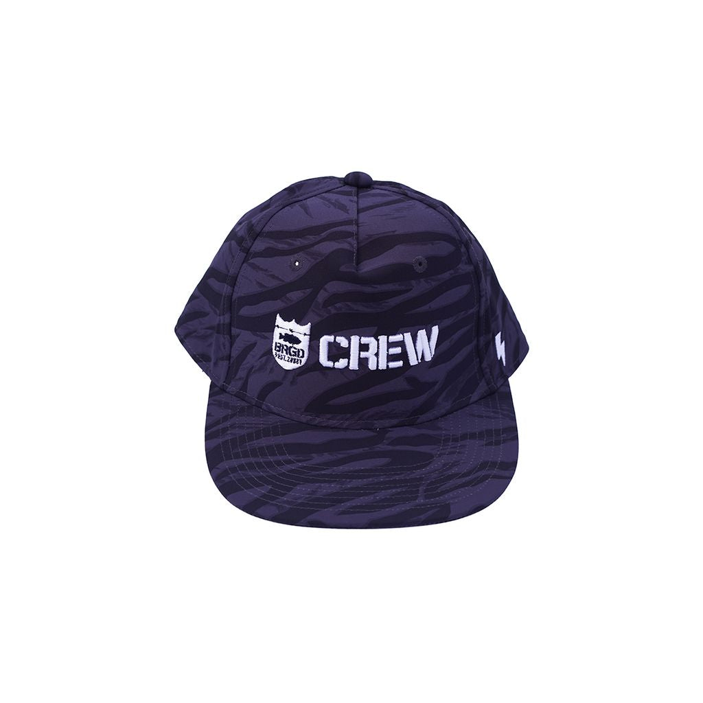 Bass Brigade Shield Crew Snapback Hat