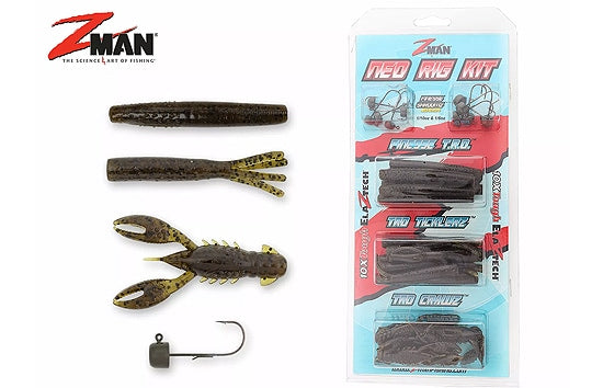 Kit Z-Man Ned Rig - Citrouille verte