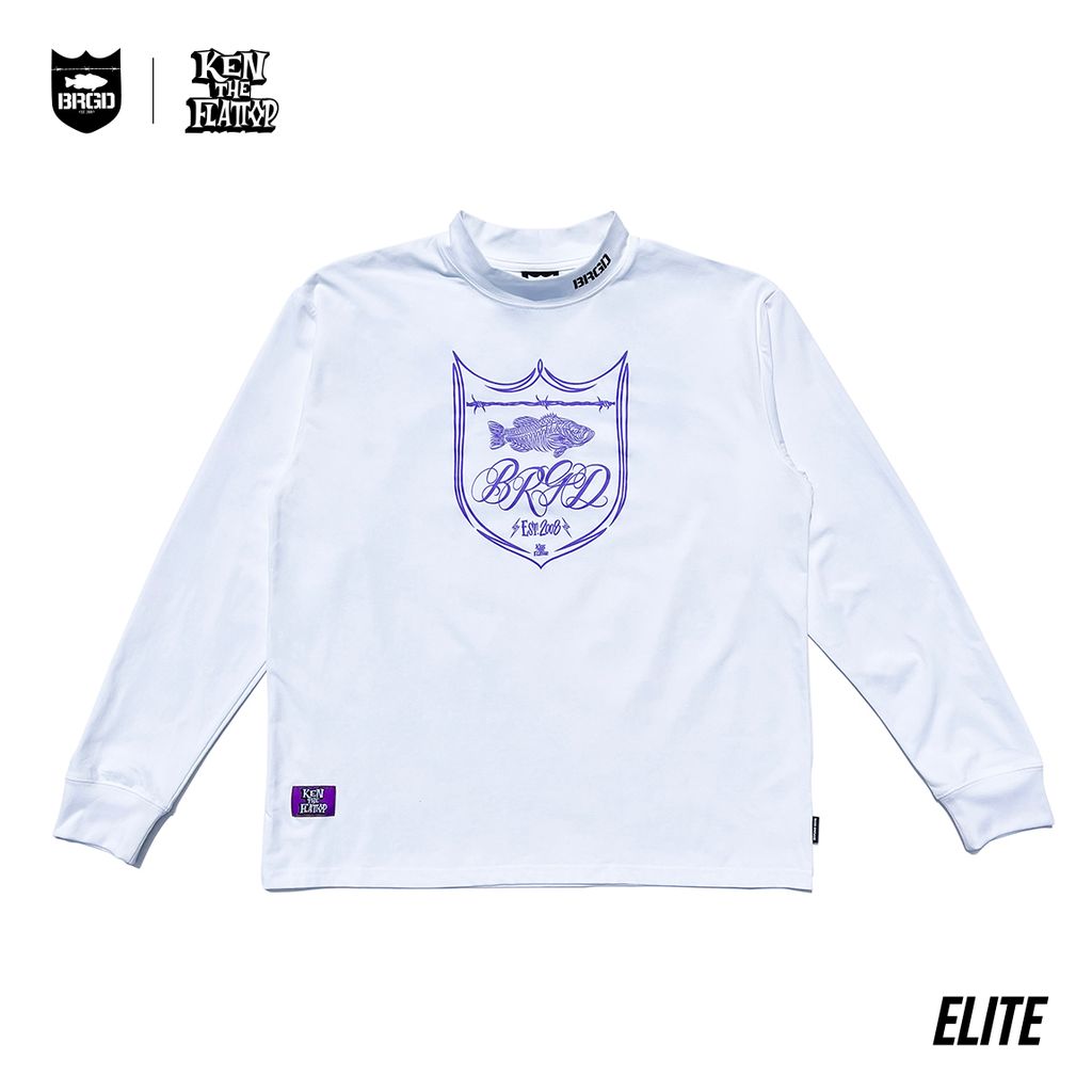 KTF x Bass Brigade Mock Neck Elite Dry L/S Tee