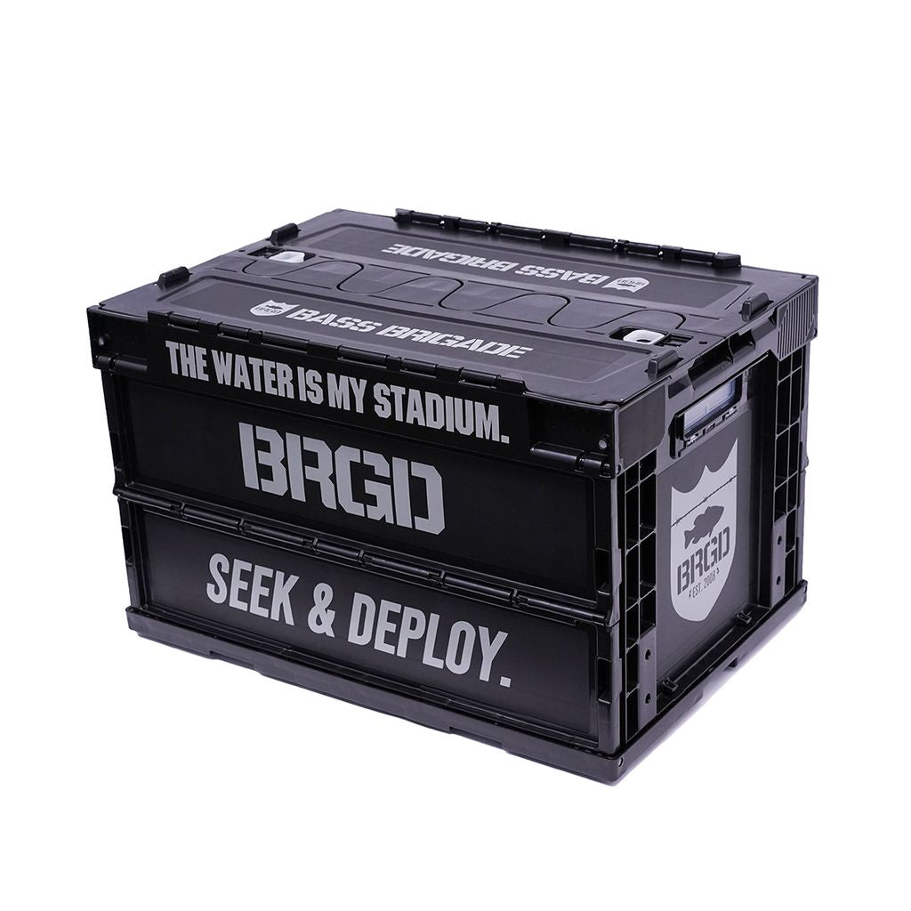 Bass Brigade Folding Container 50L Black/Charcoal