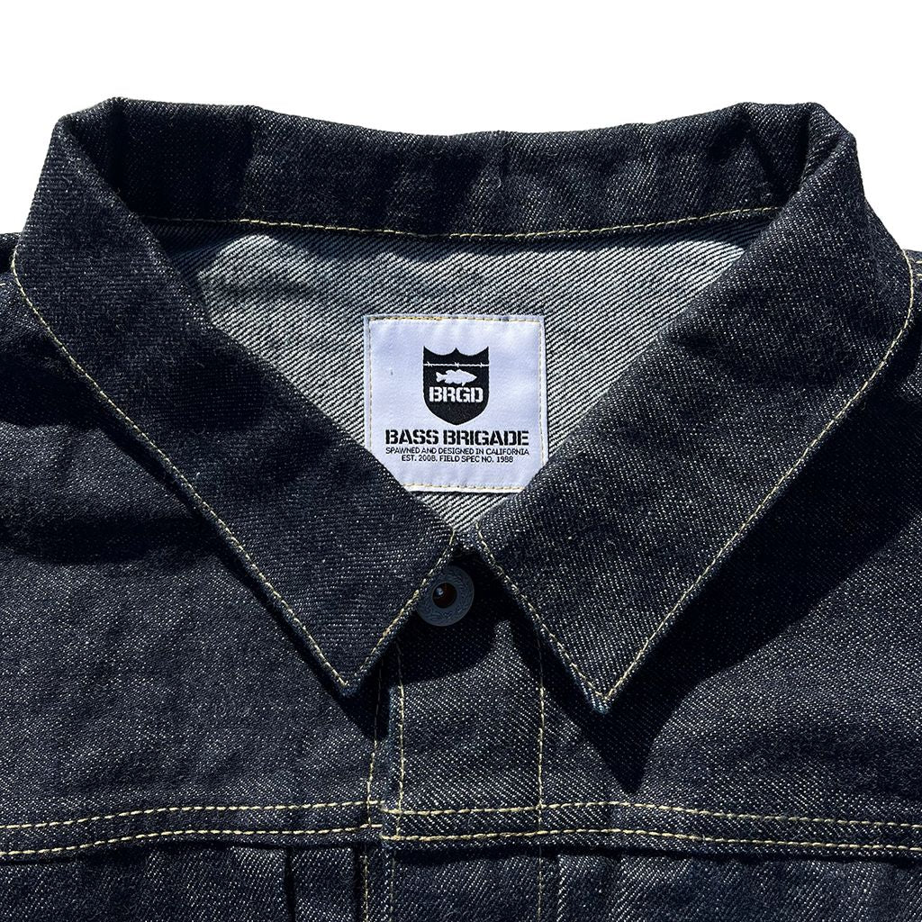 Bass Brigade BRGD Selvedge Denim Jacket WW II Model Indigo
