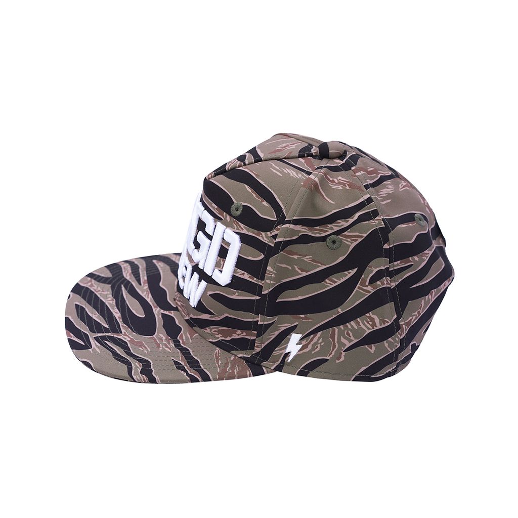 Bass Brigade BRGD Crew Snapback Hat Camo