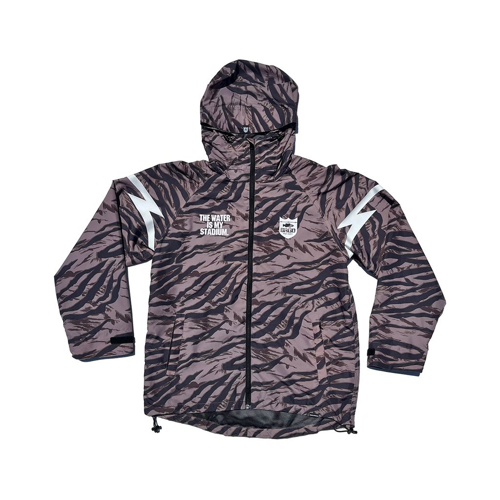 Bass Brigade BRGD Tiger Stripe Camo Mountain Jacket