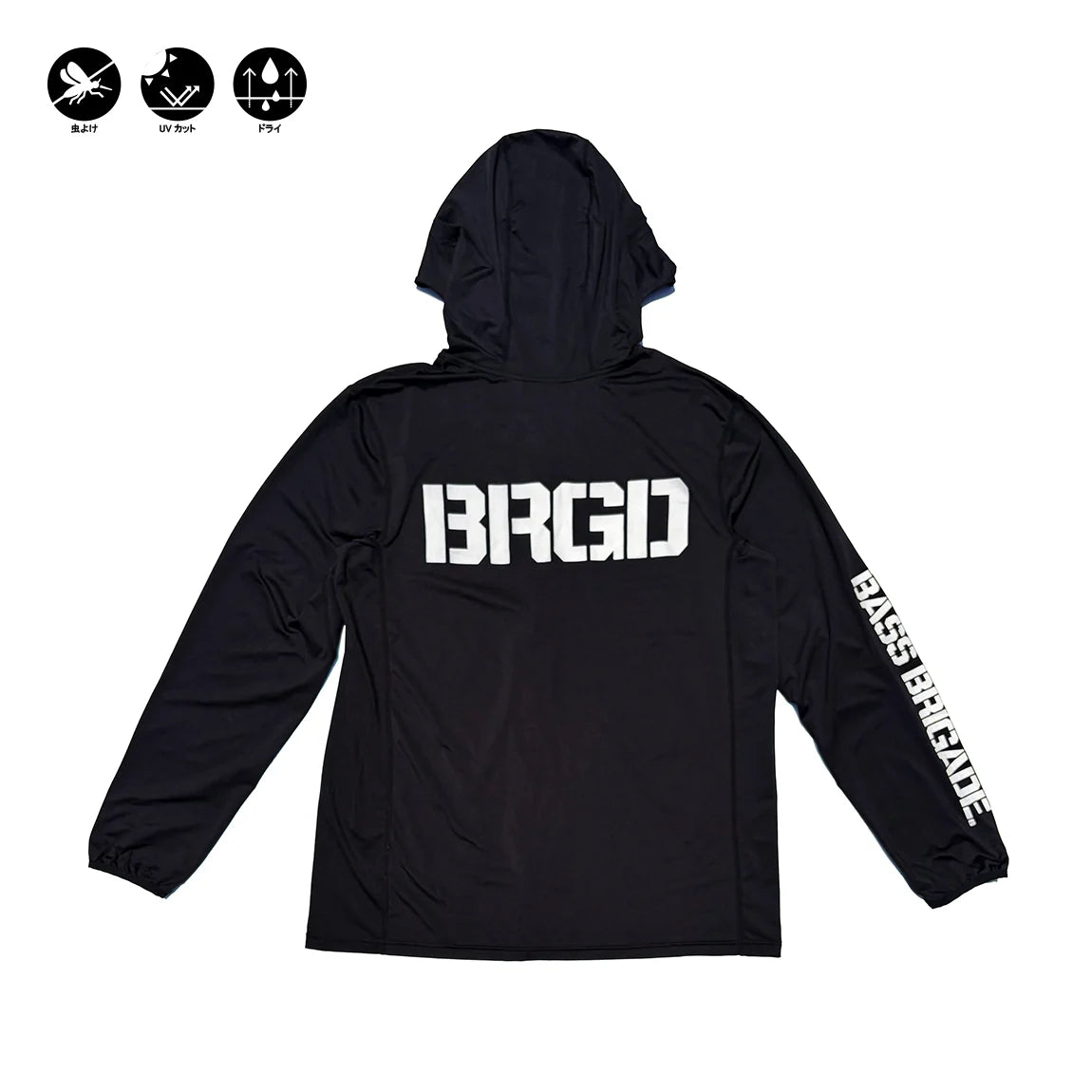 Bass Brigade BRGD Shield Dry Full Zip Hoodie