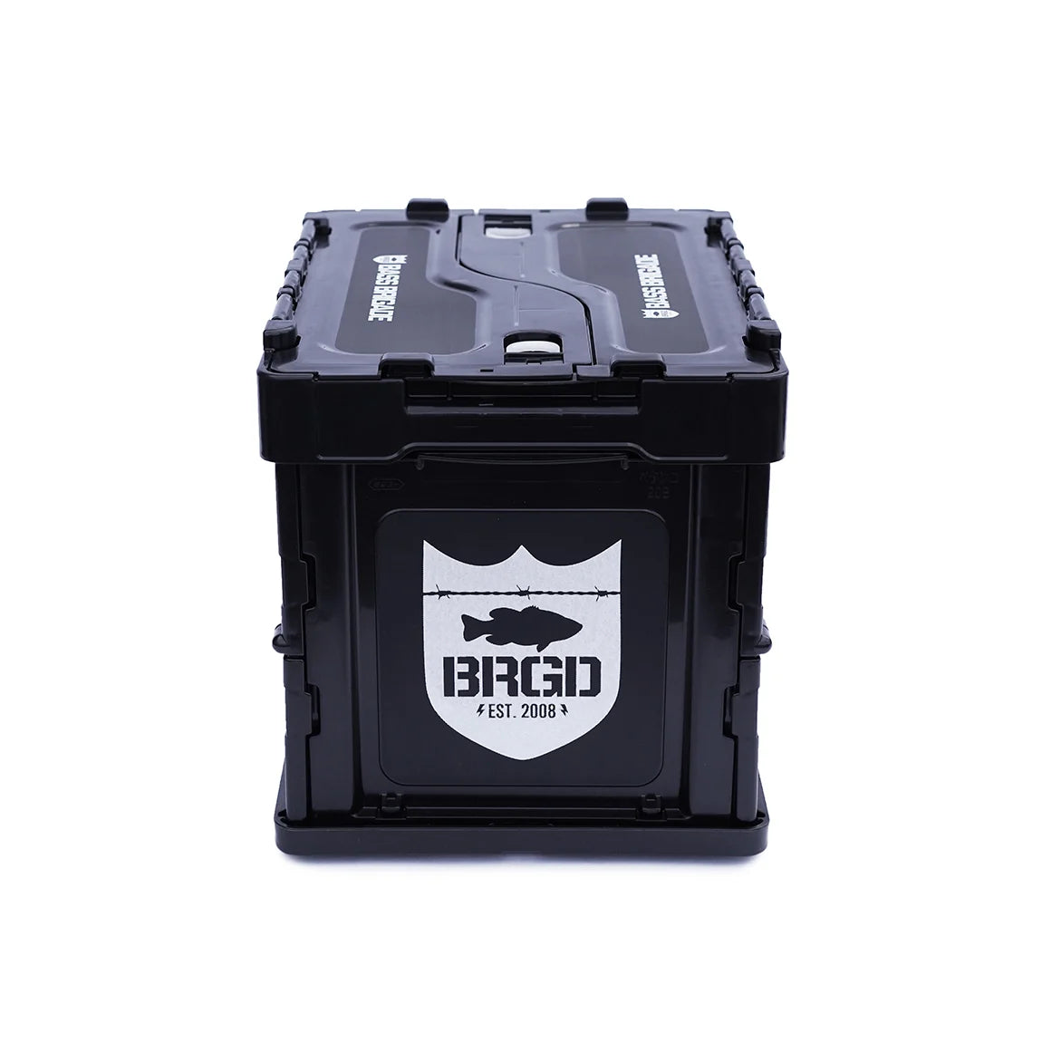 Bass Brigade Folding Mini Container 20L - Black/White