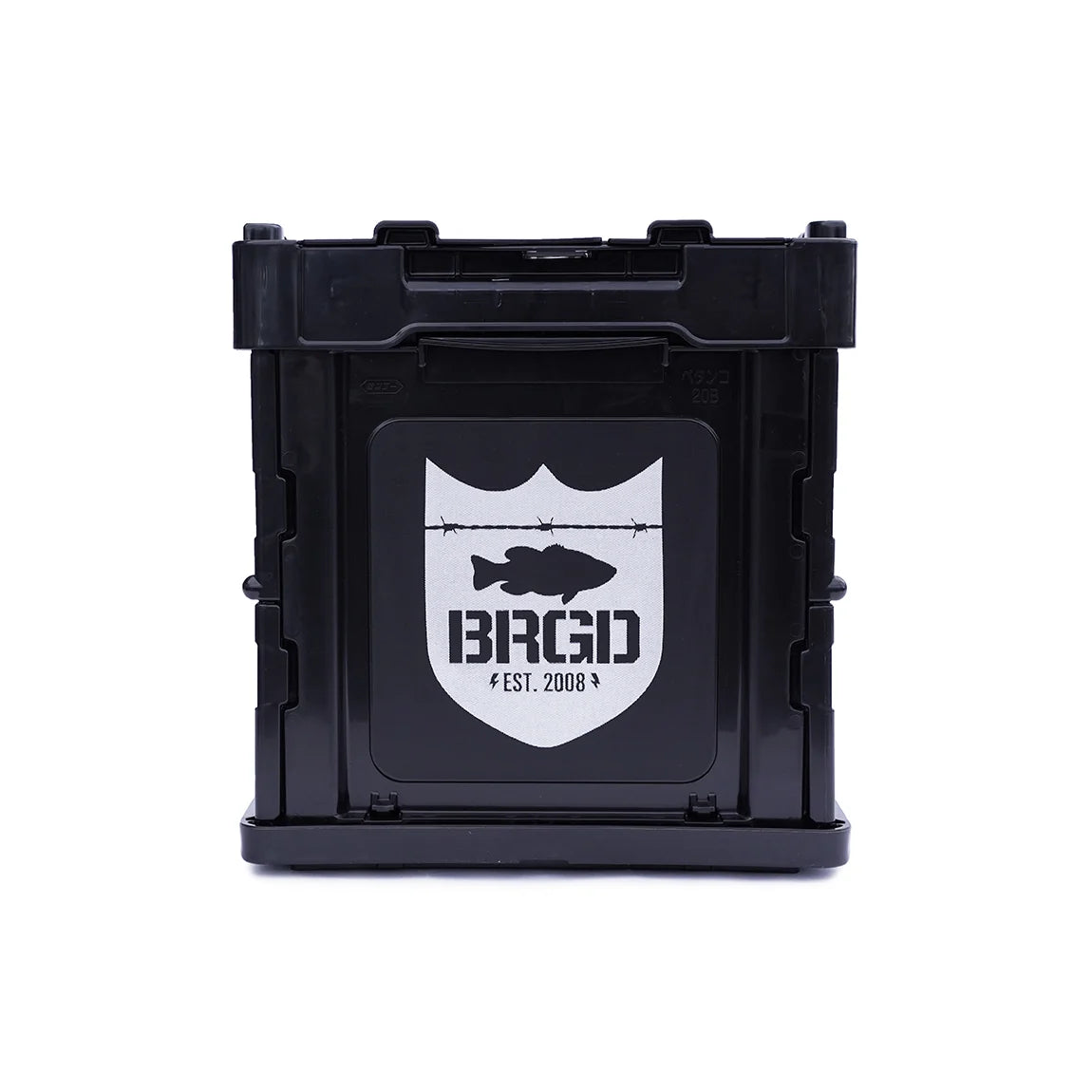 Bass Brigade Folding Mini Container 20L - Black/White