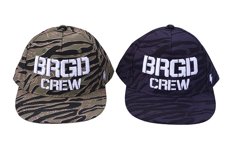 Bass Brigade BRGD Crew Snapback Hat Camo