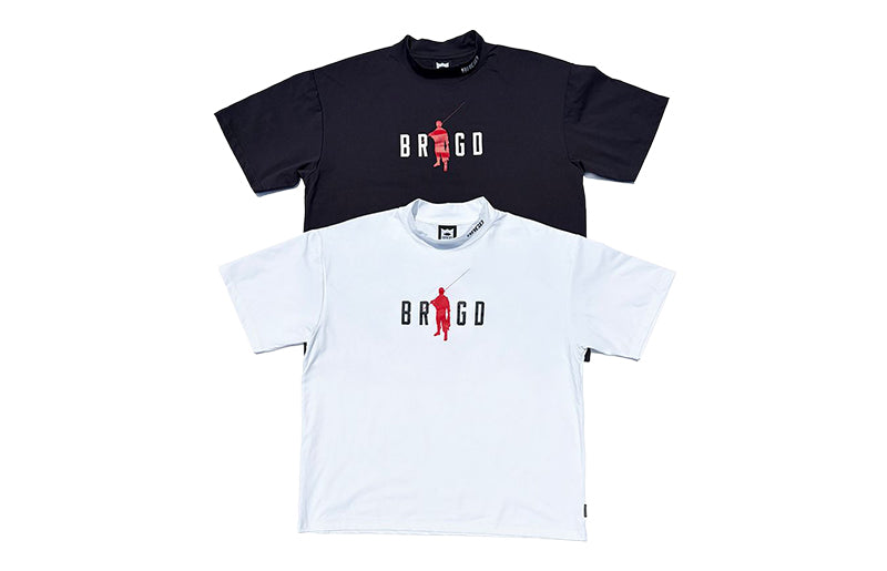 Bass Brigade BRGD Man Mock Neck Elite Dry Tee