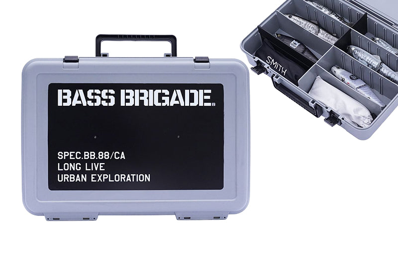 Bass Brigade BRGD Urban Exploration Tackle Box Grey