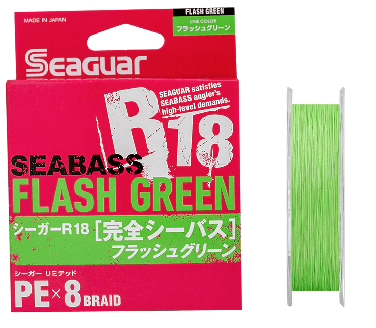 Fil Fluorocarbone Seaguar R18 Bass - 160 M, Résistance 8 Lb Fil Fluorocarbone Seaguar R18 Bass - 160 M, Résistance 8 Lb
