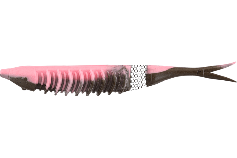 bounty fish lure Poisson à prime Jackall 158 buoyancy material Float Tube Fishing - love_you_fishing Color:Black/Purple/Silver-951