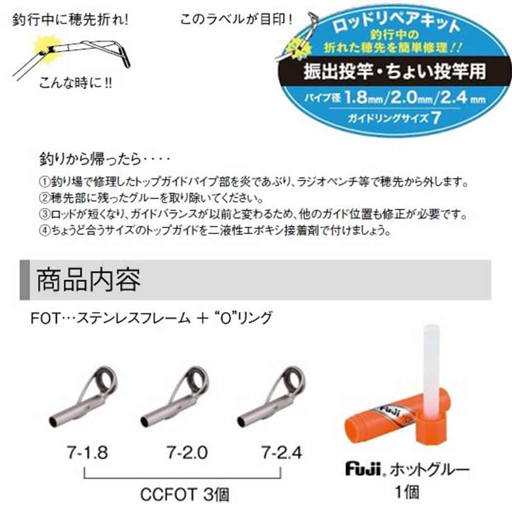 Fuji Repair Kit for Rod