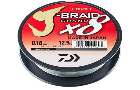 Daiwa J-Braid Grand x8 avec ciseaux PE