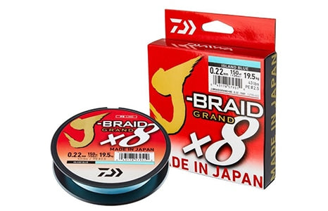 Daiwa J-Braid Grand x8 avec ciseaux PE