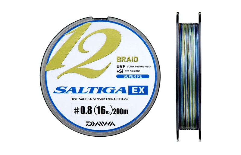 Daiwa PE Line UVF Saltiga Sensor X12EX + Si – No. 1.5, 328.1 Yd